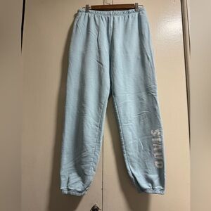 STAUD logo printed joggers